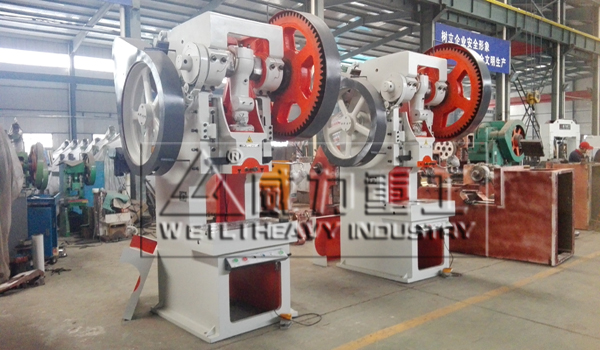 100噸開式固定臺沖床車間現貨